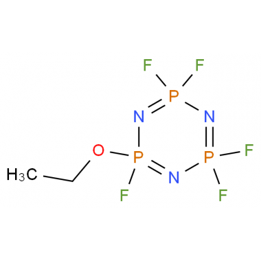 2-ethoxy-2,4,4,6,6-pentafluoro-2λ5,4λ5,6λ5-cyclotriphosphazene